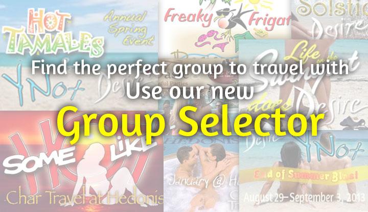 Find your perfect group with the Group Selector