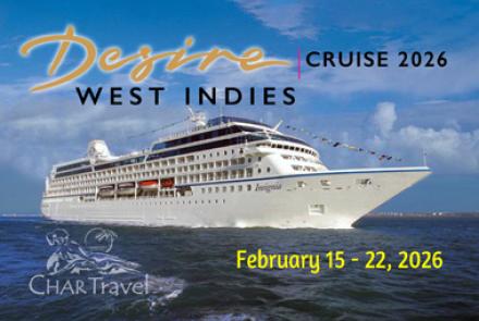 Get onboard the newest Desire cruise party in the Caribbean.